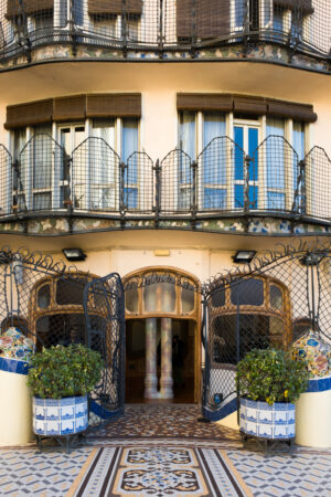 Casa Battló, gårdfasad